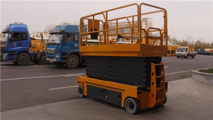 XCMG 16m Scissor Lift Xg1612DC China New Electric Hydraulic Mobile Self Propelled Scissor Lift Table for Sale