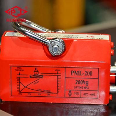 3 Ton Magnetic Lifter Pml-3000 Permanent Lifting Magnet