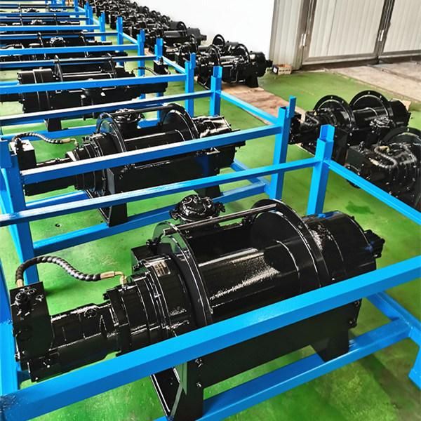 High Quality 15 Ton Hydraulic Wire Rope Pulling Winch DJ15
