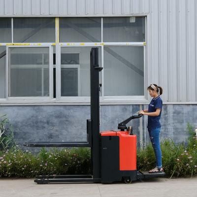 Vision Good Quality 1500kg Electric Stacker /Staker /1.5ton Mini Electric Pallet Truck /Forklift