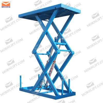 Small Scissor Hydraulic Lift Loading 2.5t