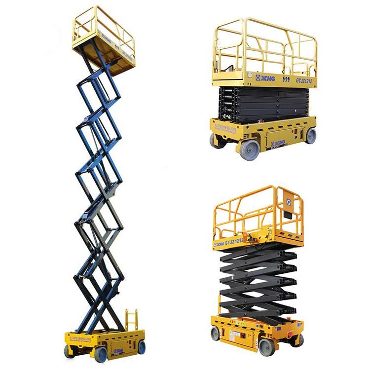 XCMG Official Automotive Lift Gtjz1212 China Brand New 12m Auto Scissor Lift for Sale