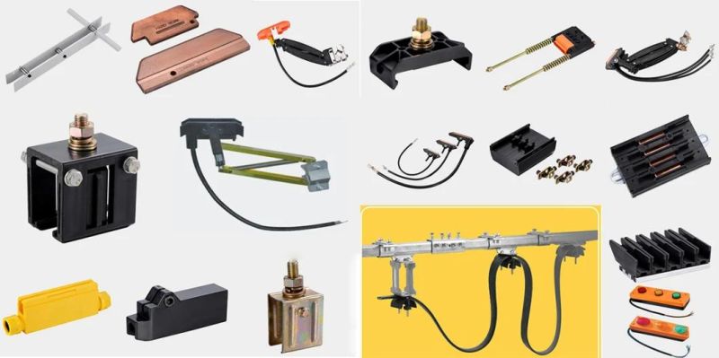 3poles Fix Square Bar for Insulated Conductor Power Rail Busbar