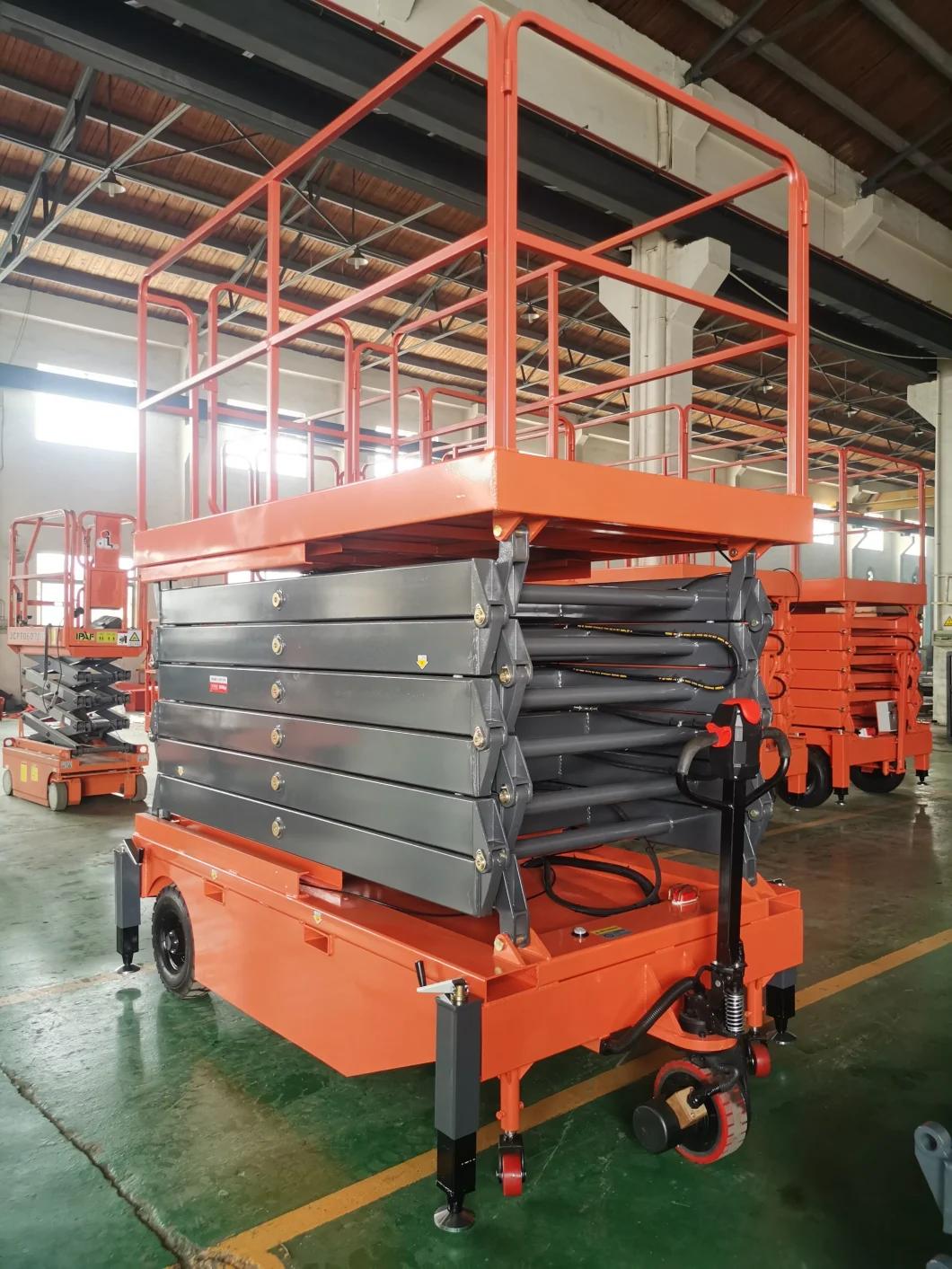 500kg 10m Full Electric Mobile Scissor Lift with CE