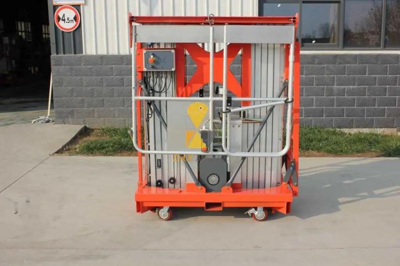 CE Approved Two Mast Stable Structure Aluminum Alloy Hydraulic Lift