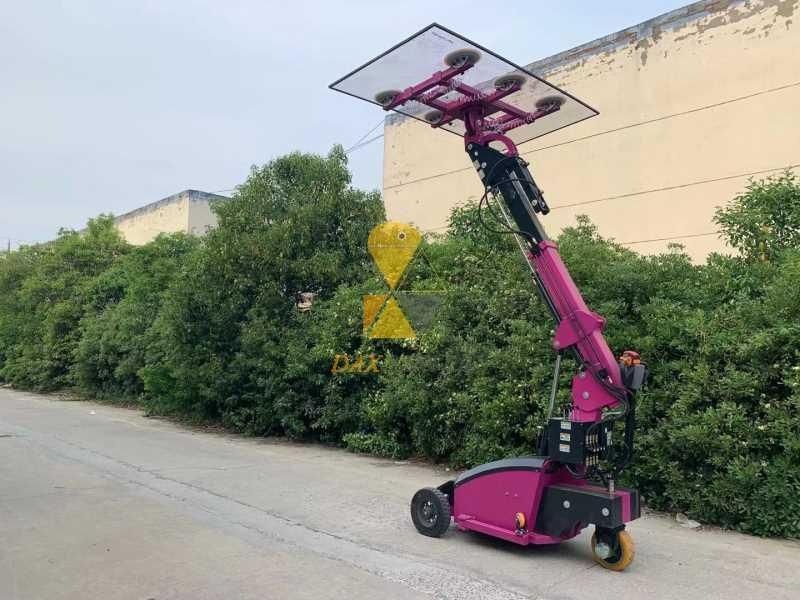 Electric Battery Hydraulic 300-800kg Pneumatic Robert Suction Cup Vacuum Lift Glass Lifter