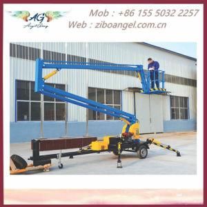 Trailer Mounted Boom Lifting Platform Working Platform