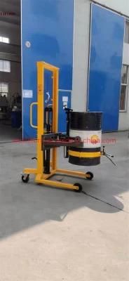 Drum Lifter Hydraulic Drum Hand Truck Manual Oil Drum Stacker 450kg