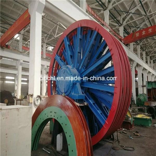 Spare Parts Casting Sheave Pulley for Large Mining Lifting Machinery