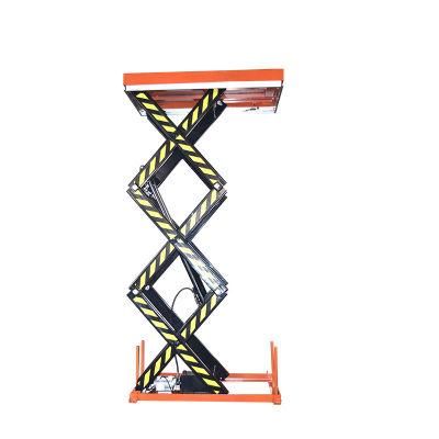 Good Price Three Scissor Stationary Lift Table with CE