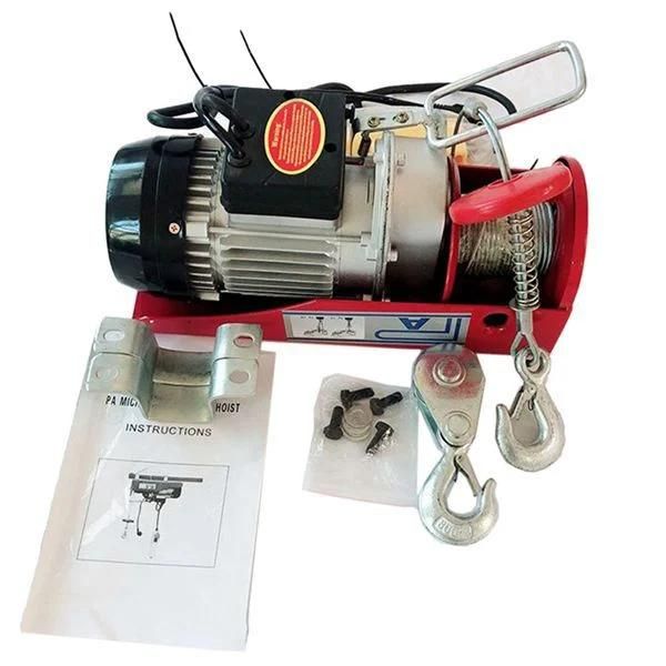 Miniature Electric Hoist Household Small Crane Hoist 1 Ton Building Decoration Lifting Crane