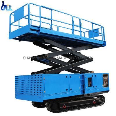 Access Equipment Rental Crawler Self Propelled Scissor Lift