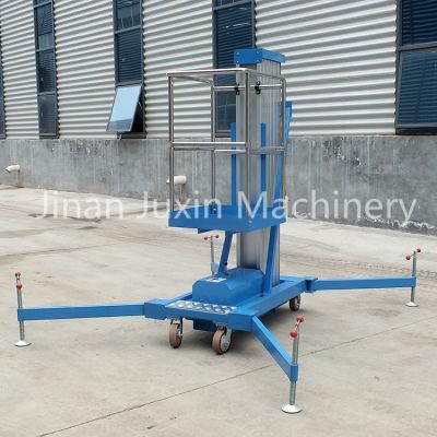 Good Quality Electric Vertical Man Lift, Hydraulic Aluminum Elevator Lift for Repairing