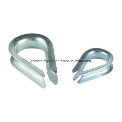 Carbon Steel DIN Wire Rope Thimble for Fastern Rigging