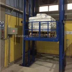Certified Cargo Lift Vertical Warehouse Industrial Elevators and Lifts Mezzanine Goods Lift