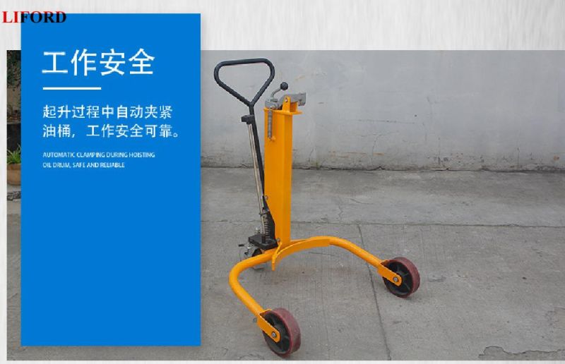 Dt250 Portable Hydraulic Hand Drum Cart 250kg