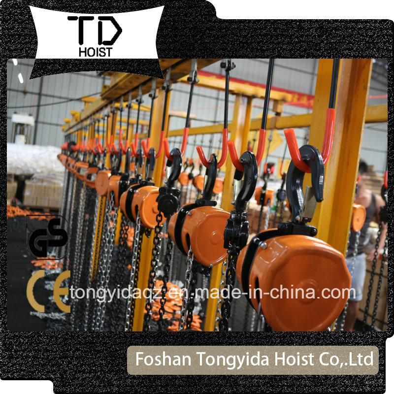 3 Ton Manual Hoist Chain Hoist/ Chain Block Black Color Good Quality
