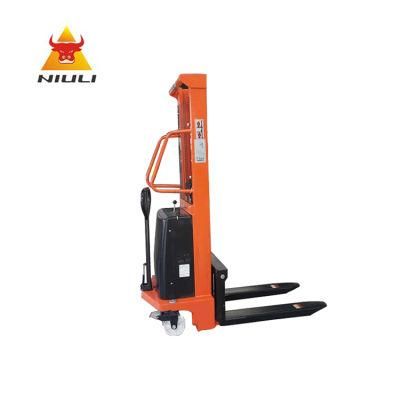 Hand Push, Lift by Electric, Semi-Electric Stacker
