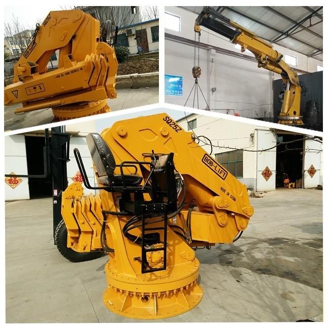 25 Ton Knuckle Boom Ship Crane