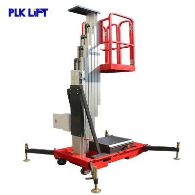 Move Around Aluminum Structure Basket Aerial Work Lift