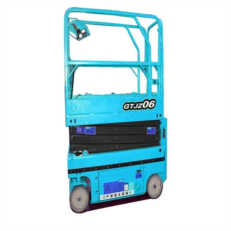 China Manufacturer 4-20 Meters Self Propelled Electric Scissor Lift for Export