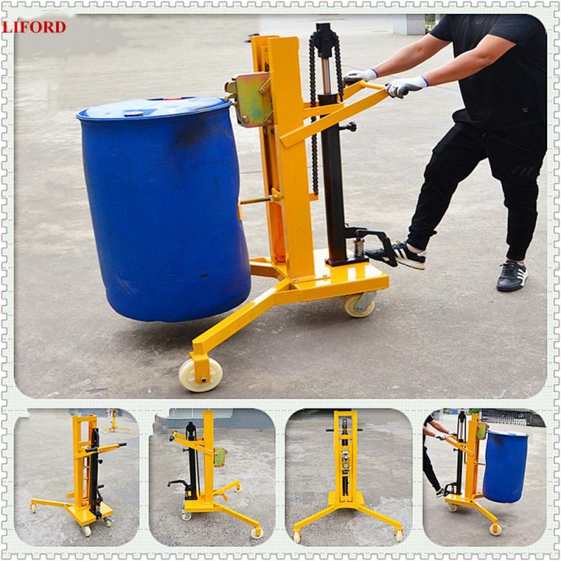 China Supplier 450kg Hydraulic Drum Truck Lifter Dtf450b