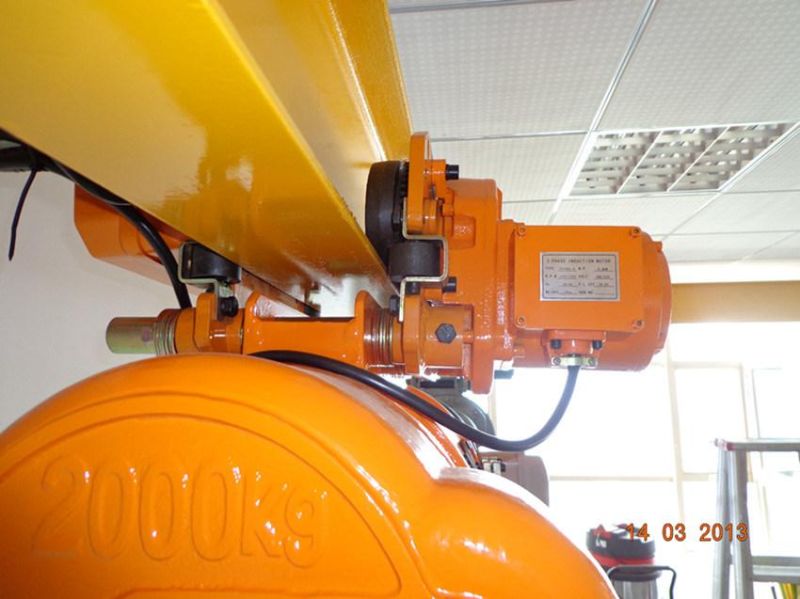 Double Speed 10ton Electric Hoist with Cable Trolley