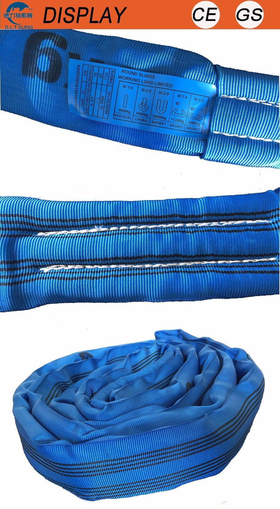 Polyester Nylon Webbing Round Sling Endless Type