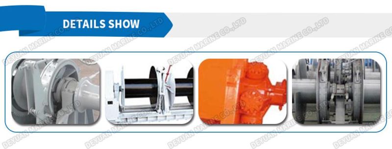 Marine Hydraulic Single Side Mooring Winch with One Drum