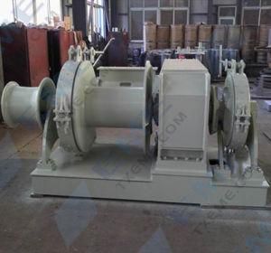 Marine Windlass Combined with Mooring Winches