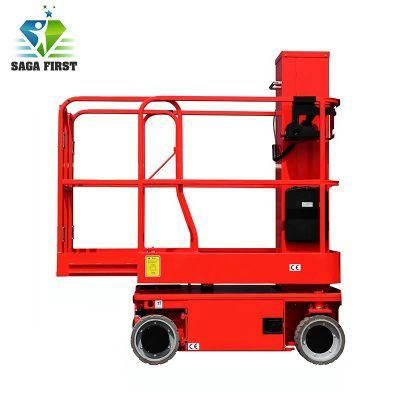 2021 CE European Hydraulic Self Propelled Mini Vertical Telescopic Lift