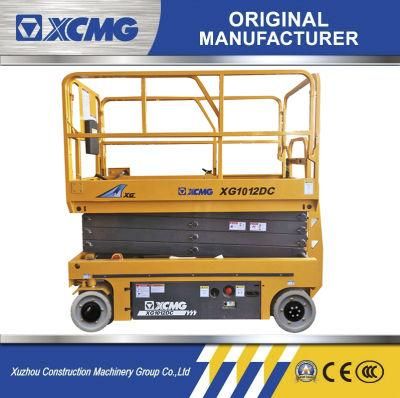 XCMG Manufacturer Smart Portable Lifting Equipment 10m Electric Scissor Lift Table Motorcycle