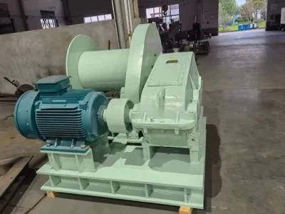 Ship Combination Anchor Windlass Mooring Winches Electric Horizontal Marine Mooring Winch with Double Drum