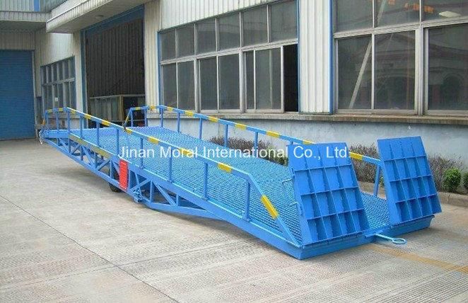 10t Hydraulic Container Loading Yard Ramp