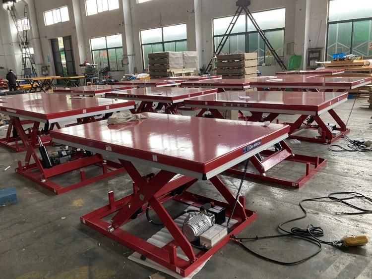 Scissor Lift Table 4000 Lbs Capacity 72 Inch Length X 48 Inch Width