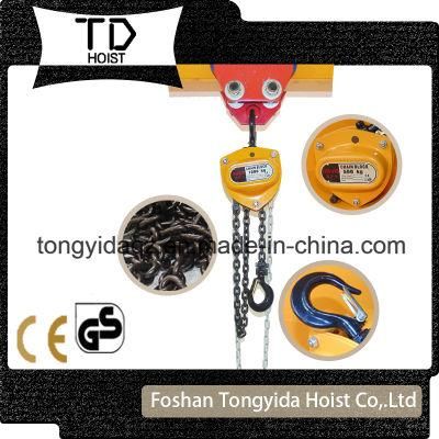 Manual Chain Hoist 1 Ton Hand Operated Chain Blocks 2 Ton Chain Hoist