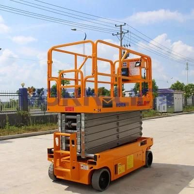 High Quality 8m 6m Morn CE China Manlift Price Table Mobile Hydraulic Lift