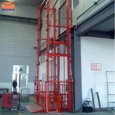 4 Floors Hydraulic Warehouse Platform Lift