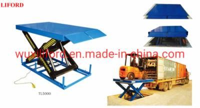 2500kg/5000kg Electric Lift Table for Truck Tl5000