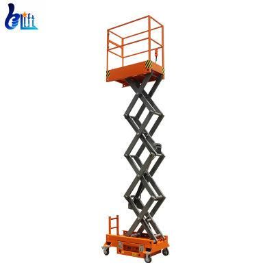 240kg Load Weight Samll Semi-Electric Mini Scissor Hydraulic Lift Table