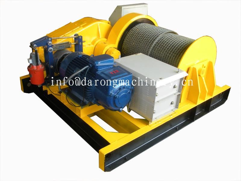 Winch Drum with Grooved Machining