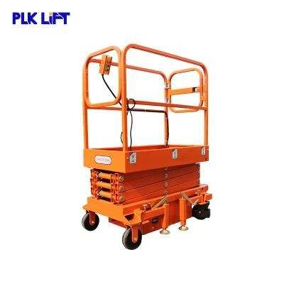 3m 300kg Small Platform Scissor Lift One Man