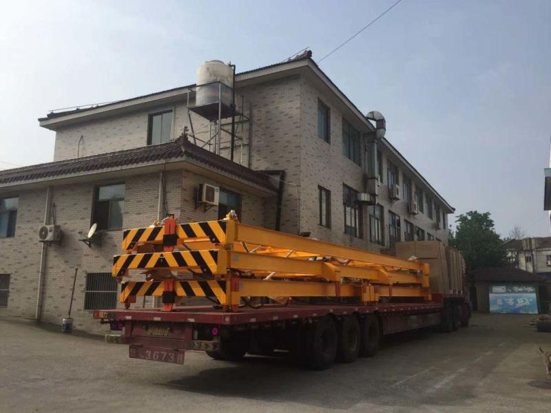 Manual Telescopic Over Height Container Frame Container Lifting Beam for Flat Rack for Stacker Supplier