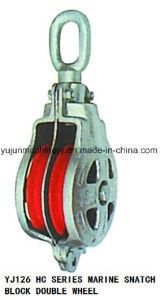 JIS Type Hc Series Double Sheave Marine Snatch Block