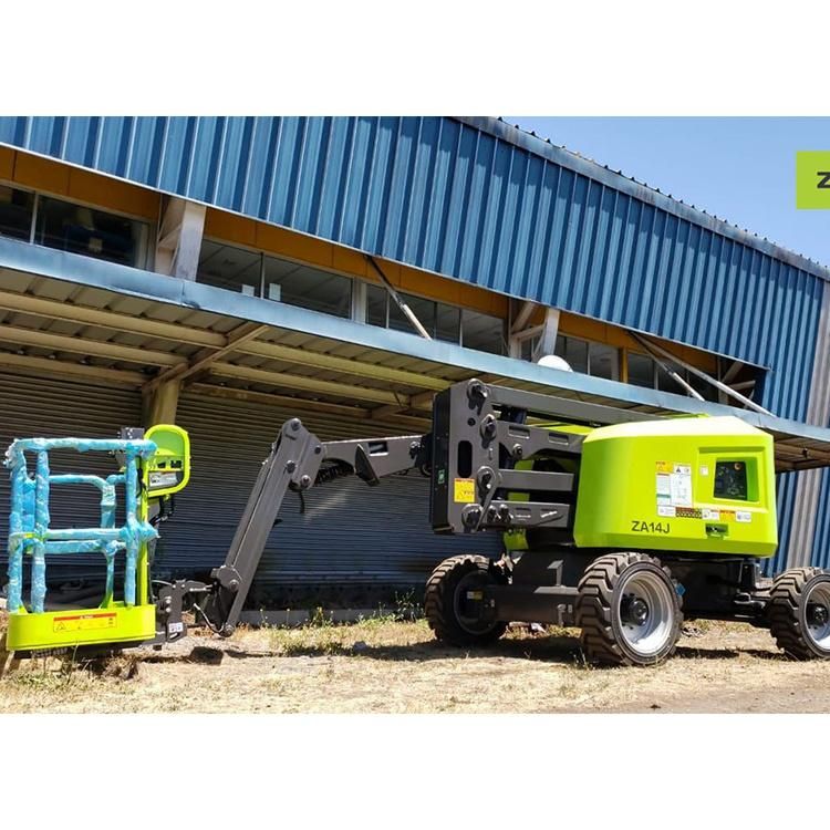 Zoomlion Articulating Boom Lifts Za14j 14m Aerial Manlift for Sale