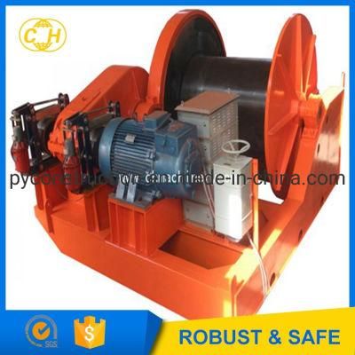 Electric Wire Rope Power Winch for Hoisting in Site and Mine