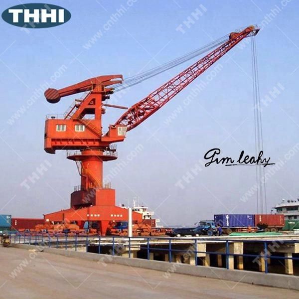 Pedestal Crane Single Boom Railway Moving Portal Crane