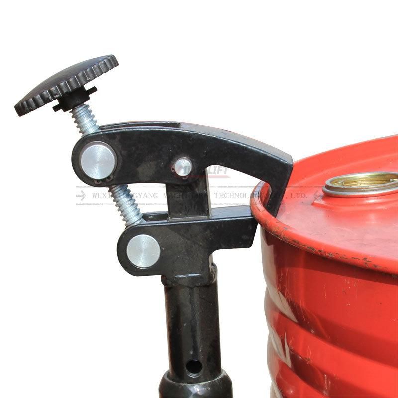 4500 Kg Battery Operated Oil Drum Carrier Lifter Stacker Electric Hydraulic Plastic Drum Lifter Barrel Handling Equipment Yl450-1