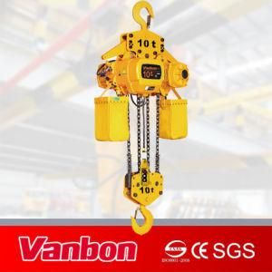 10t Electric Chain Hoist Fixed with Hook
