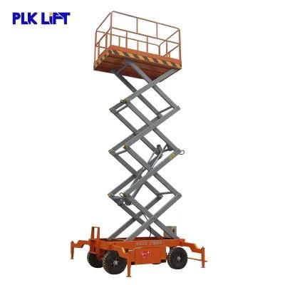 China Hydraulic Mobile Scissor Lift Table for Aerial Work